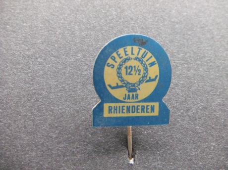Speeltuin Rhienderen gemeente Brummen 12½ jaar.jubileum